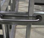 Horizontal Grab Bar with Metal-Lite's Flush Mount backing